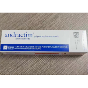 Andractim DHT 2.5% Gel双氢睾酮中文说明书 